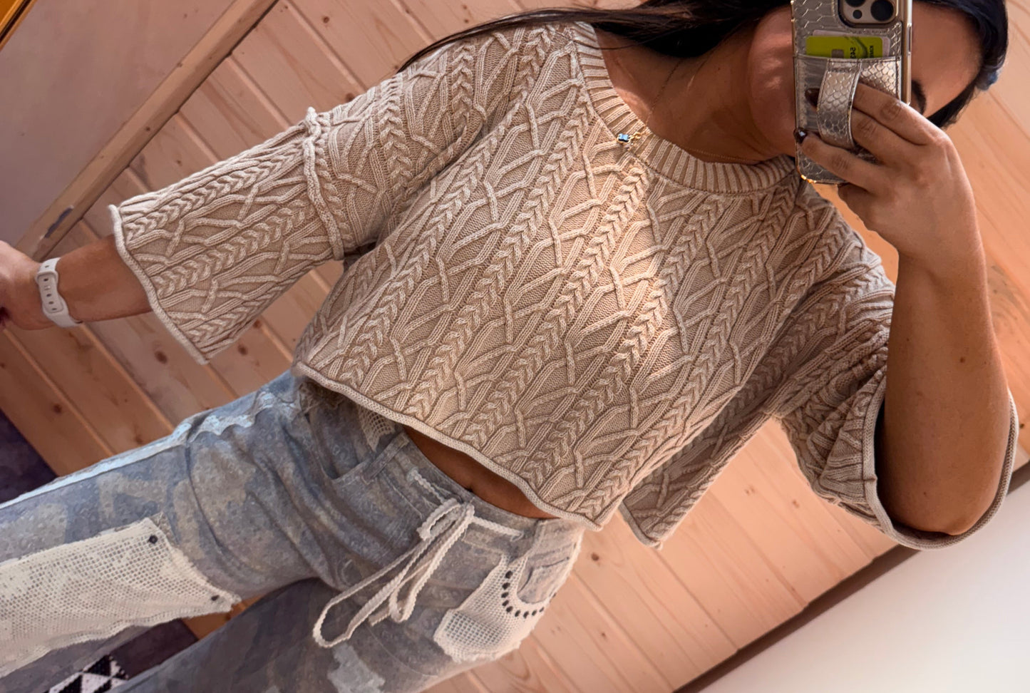 Cozy Knit Crop