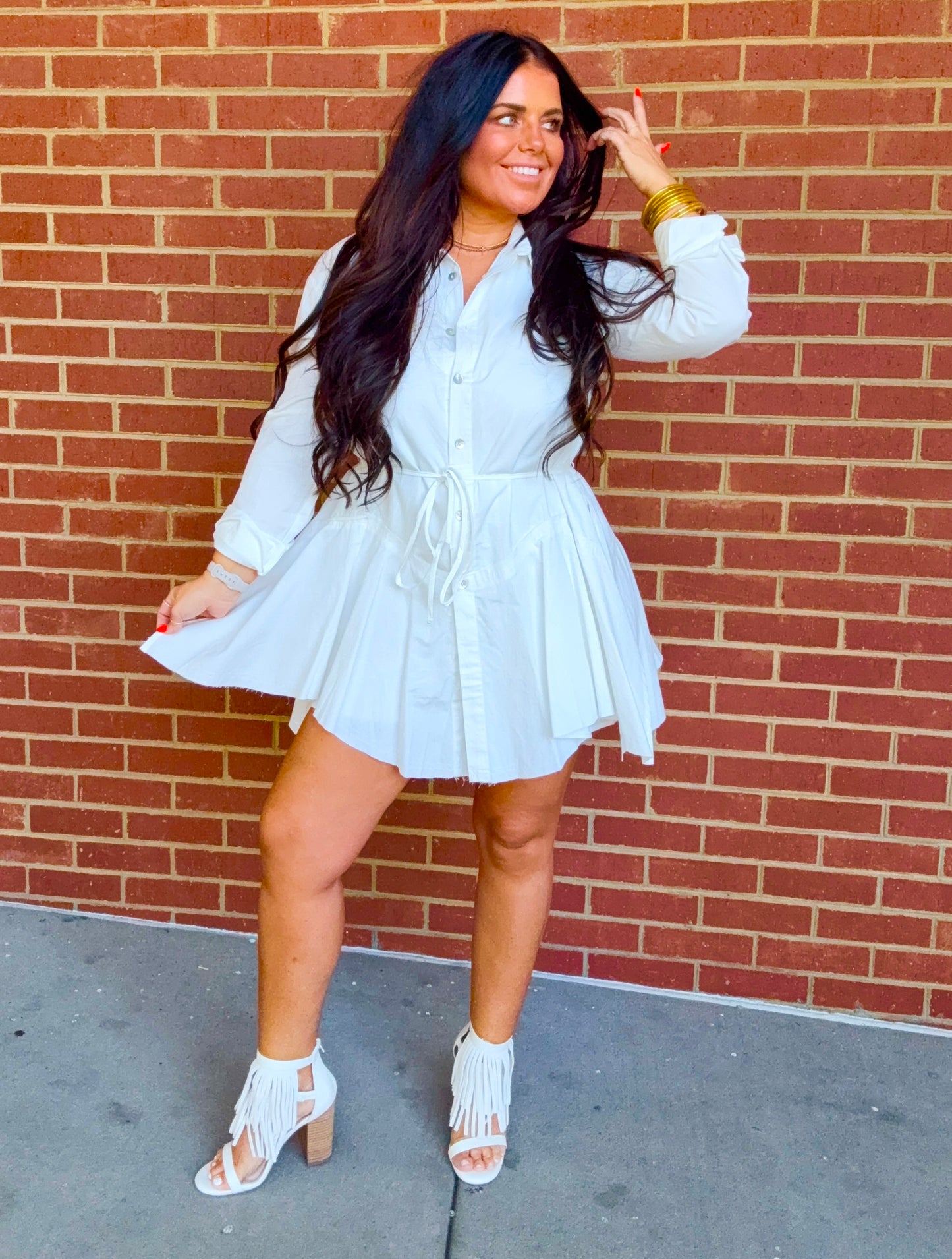 Shirt Romper