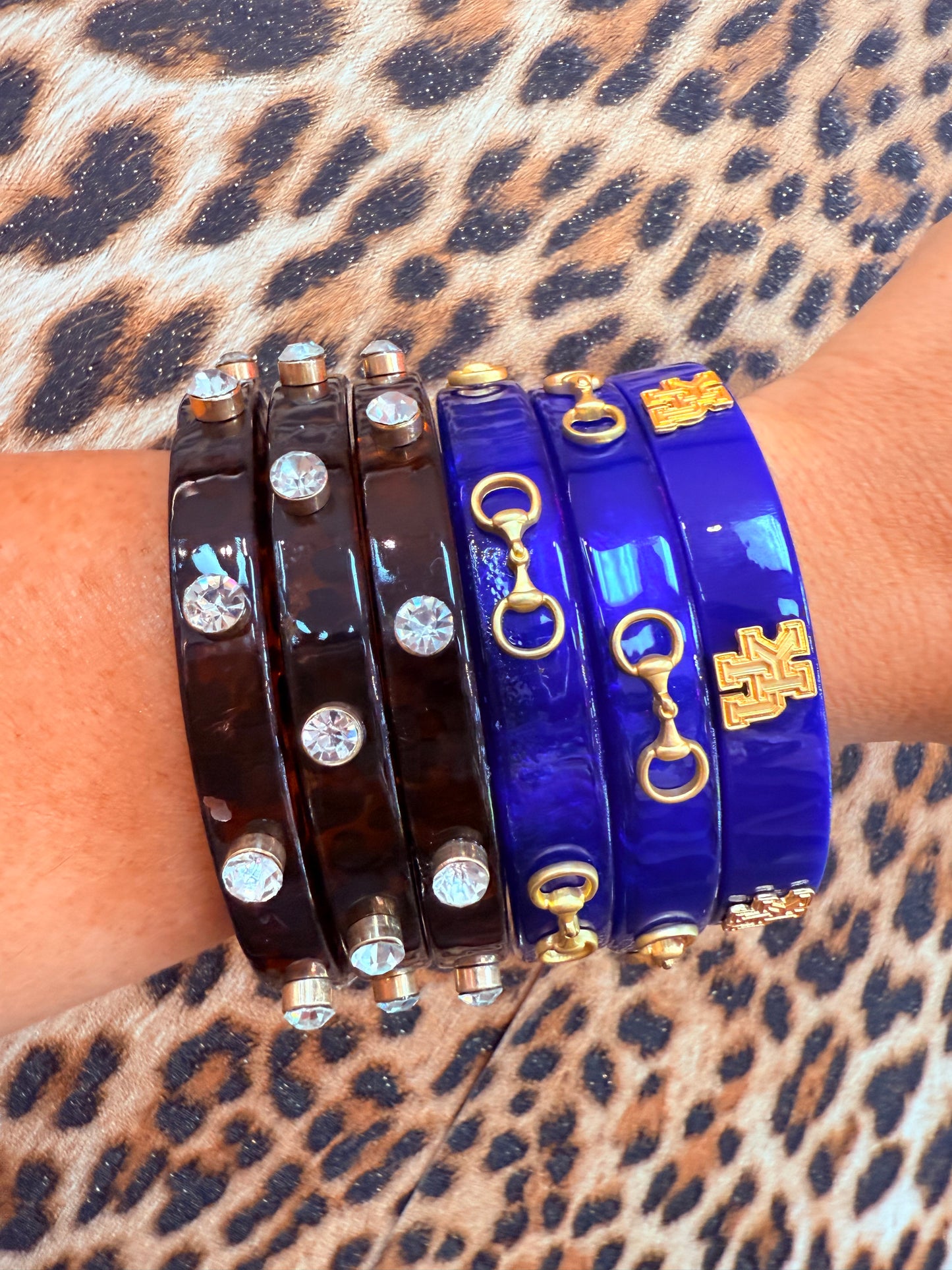 Resin Logo Bangle