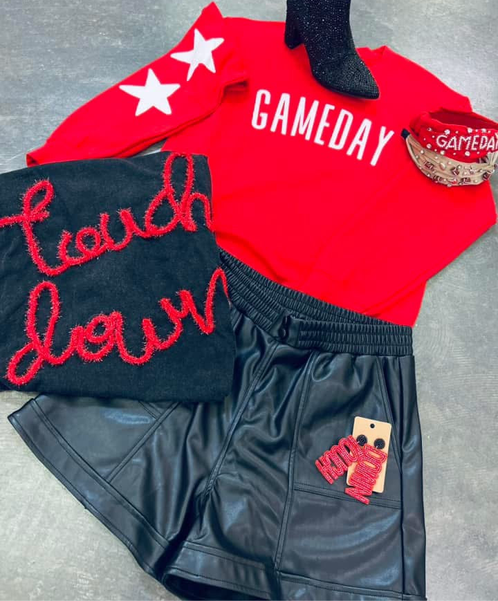 Tinsel Touchdown Top