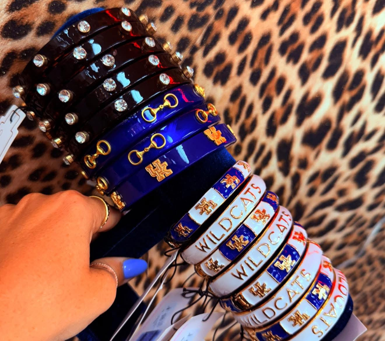 Renee Resin & Rhinestone Bangle