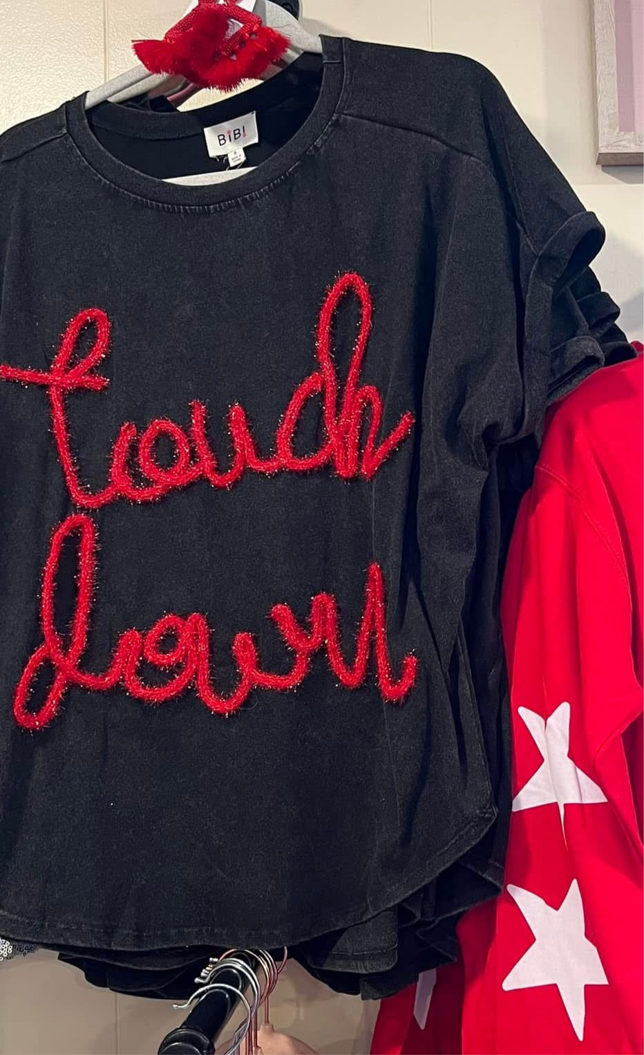 Tinsel Touchdown Top