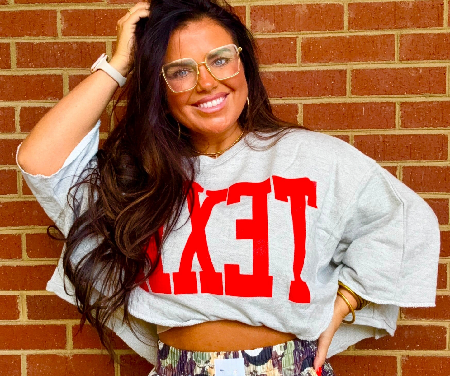Tex Oversized Tee
