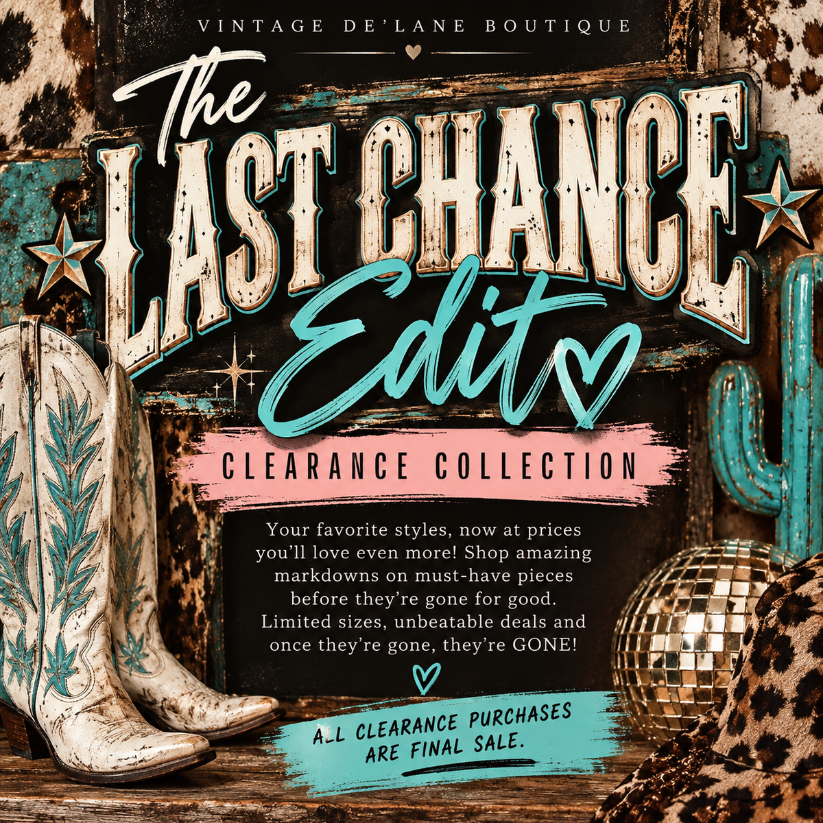 SALE| Last Chance Edit