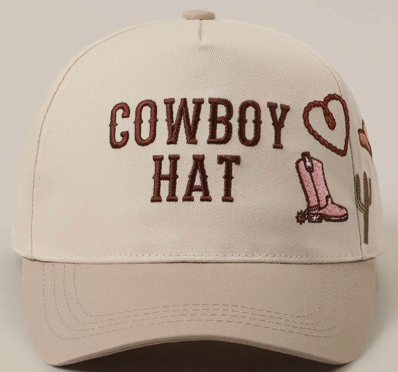 Cowboy Hat Cactus Trucker
