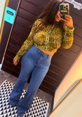 Neon Nights Leopard Top