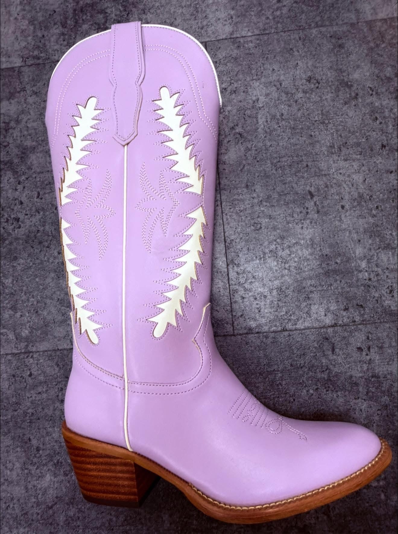 Pretty in Purple Boots