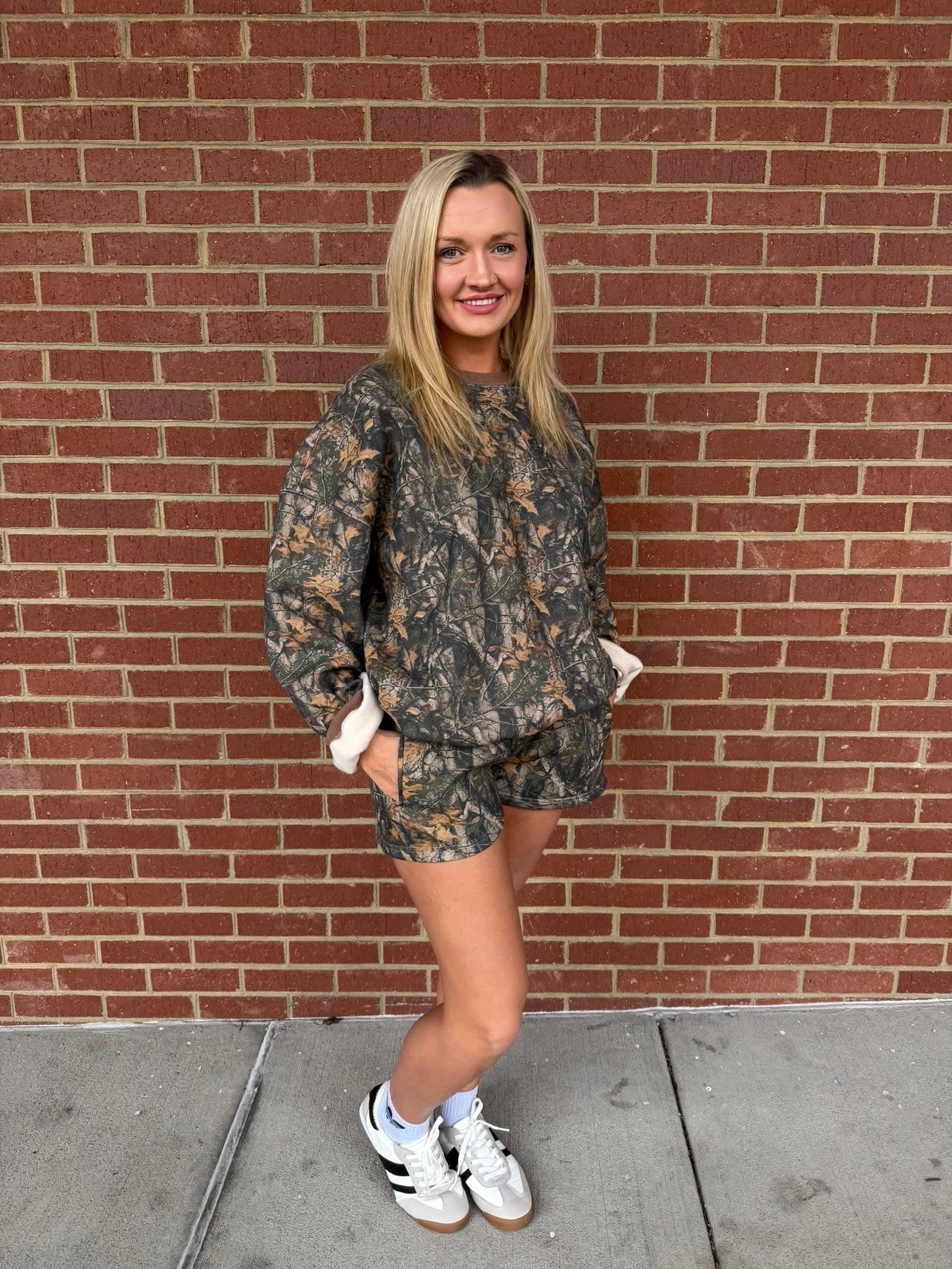 Camo Cozy Shorts