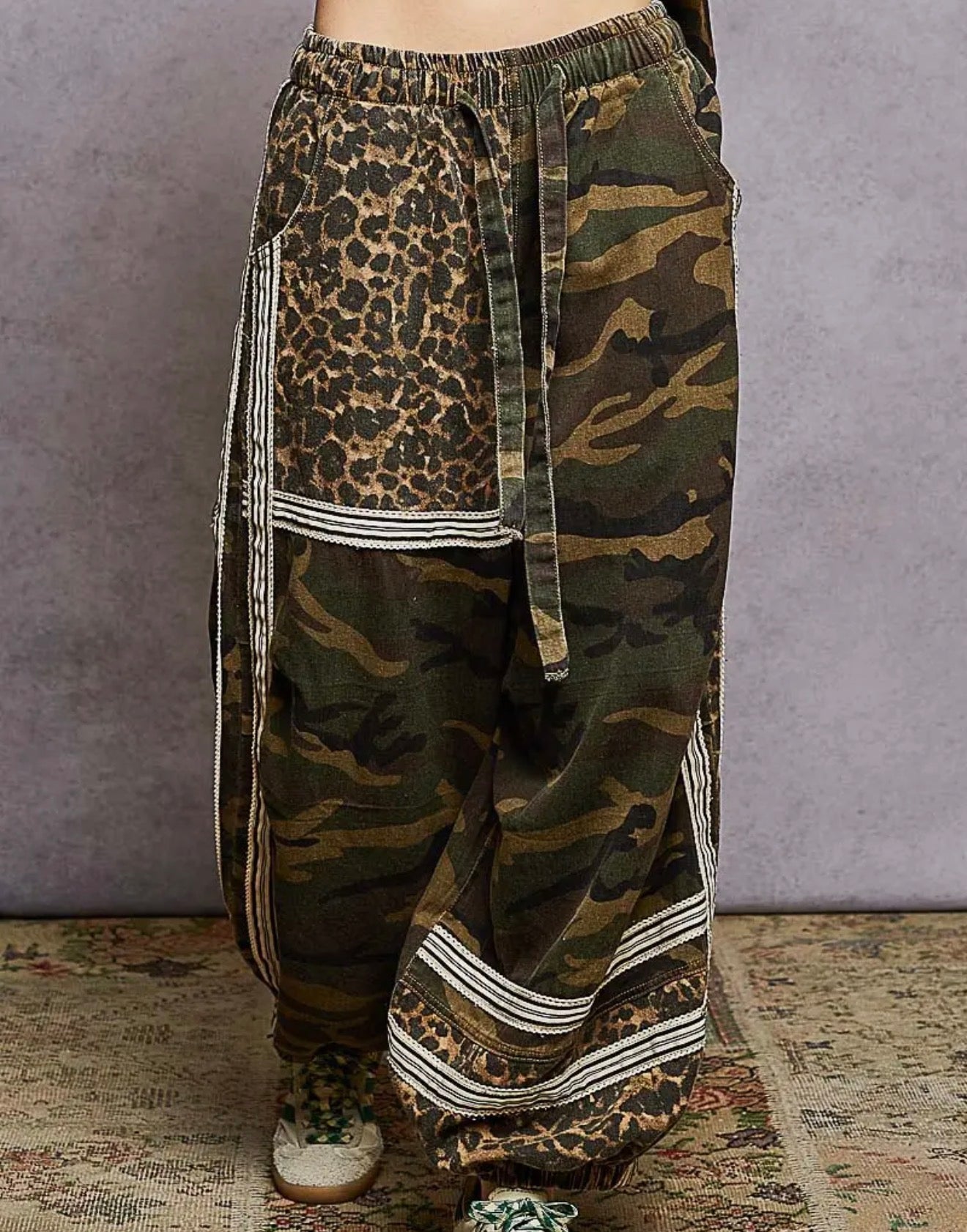 Wild Terrain Patchwork Pants