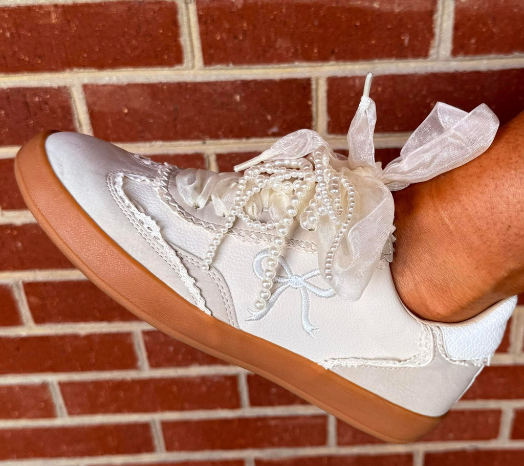 Pearl & Lace Shoes