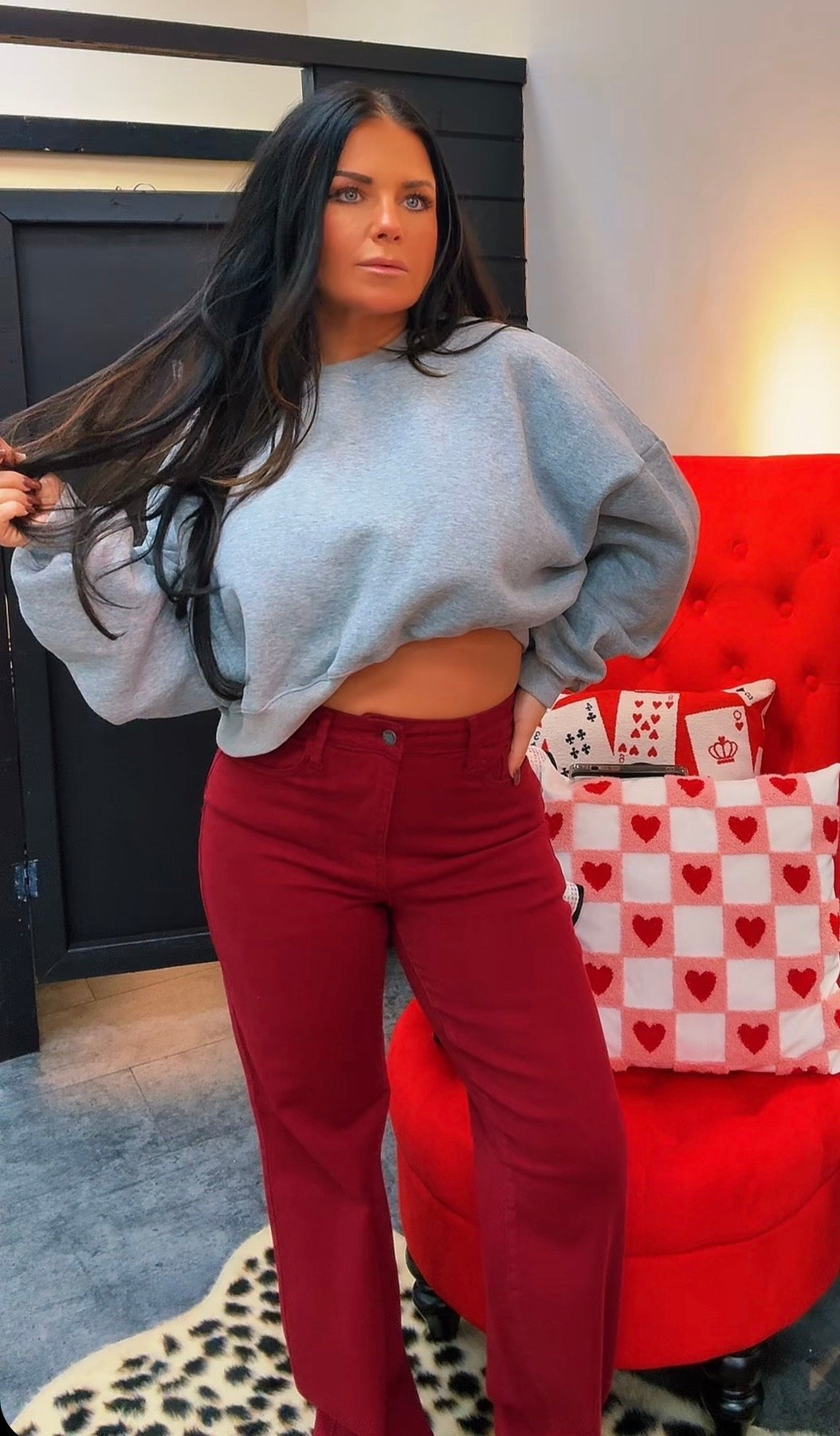 Crimson Sweetheart Judy Blue Jeans