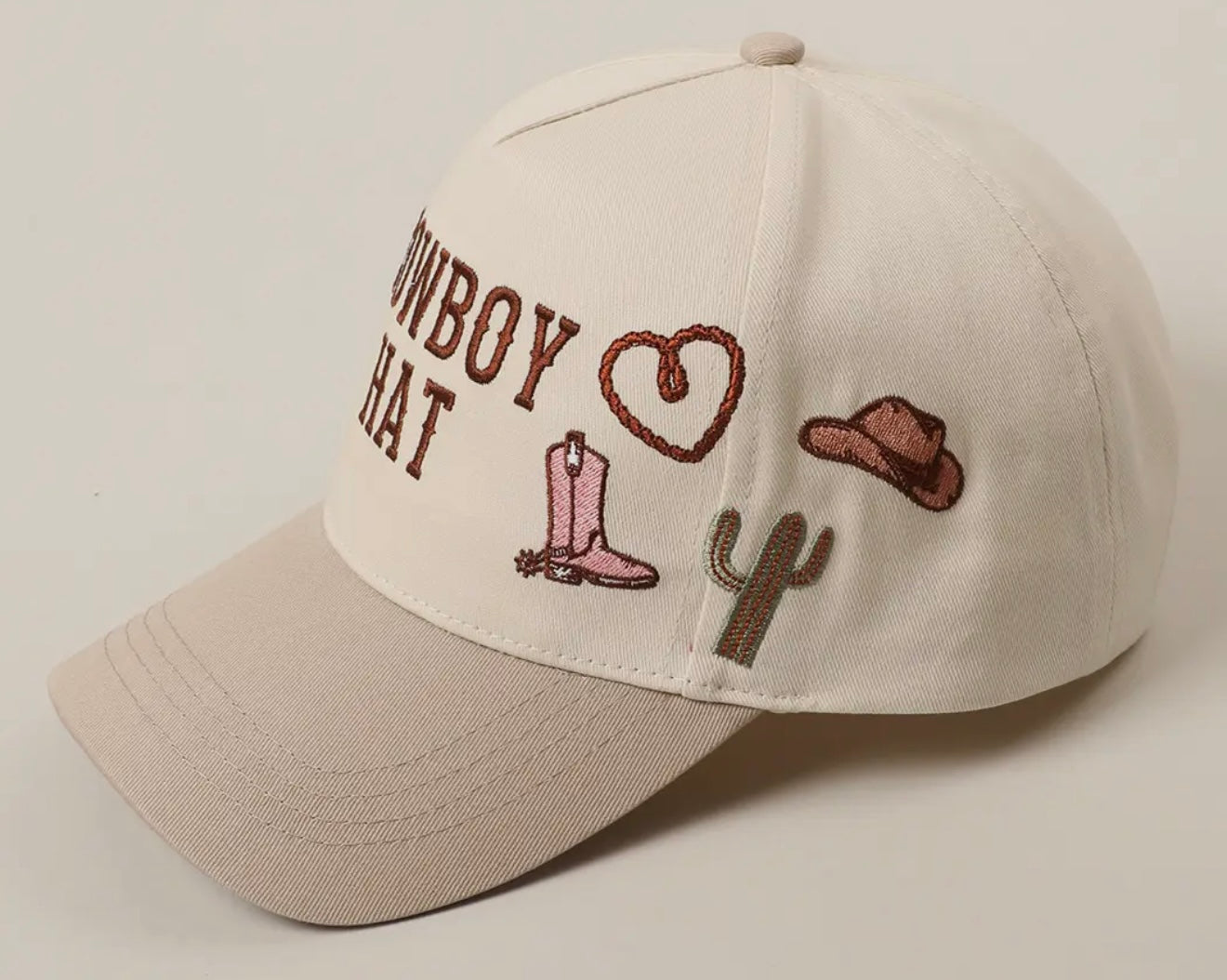 Cowboy Hat Cactus Trucker