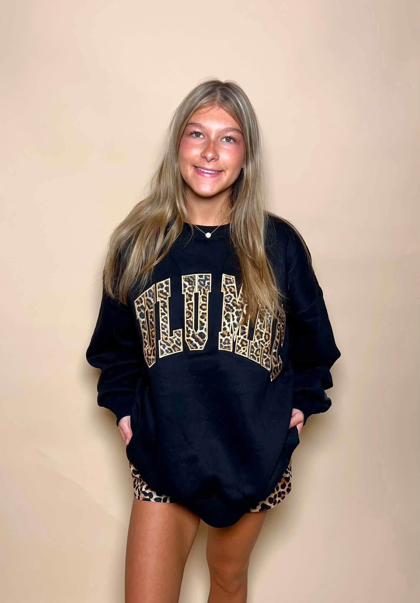 Lulu Cheetah Crewneck