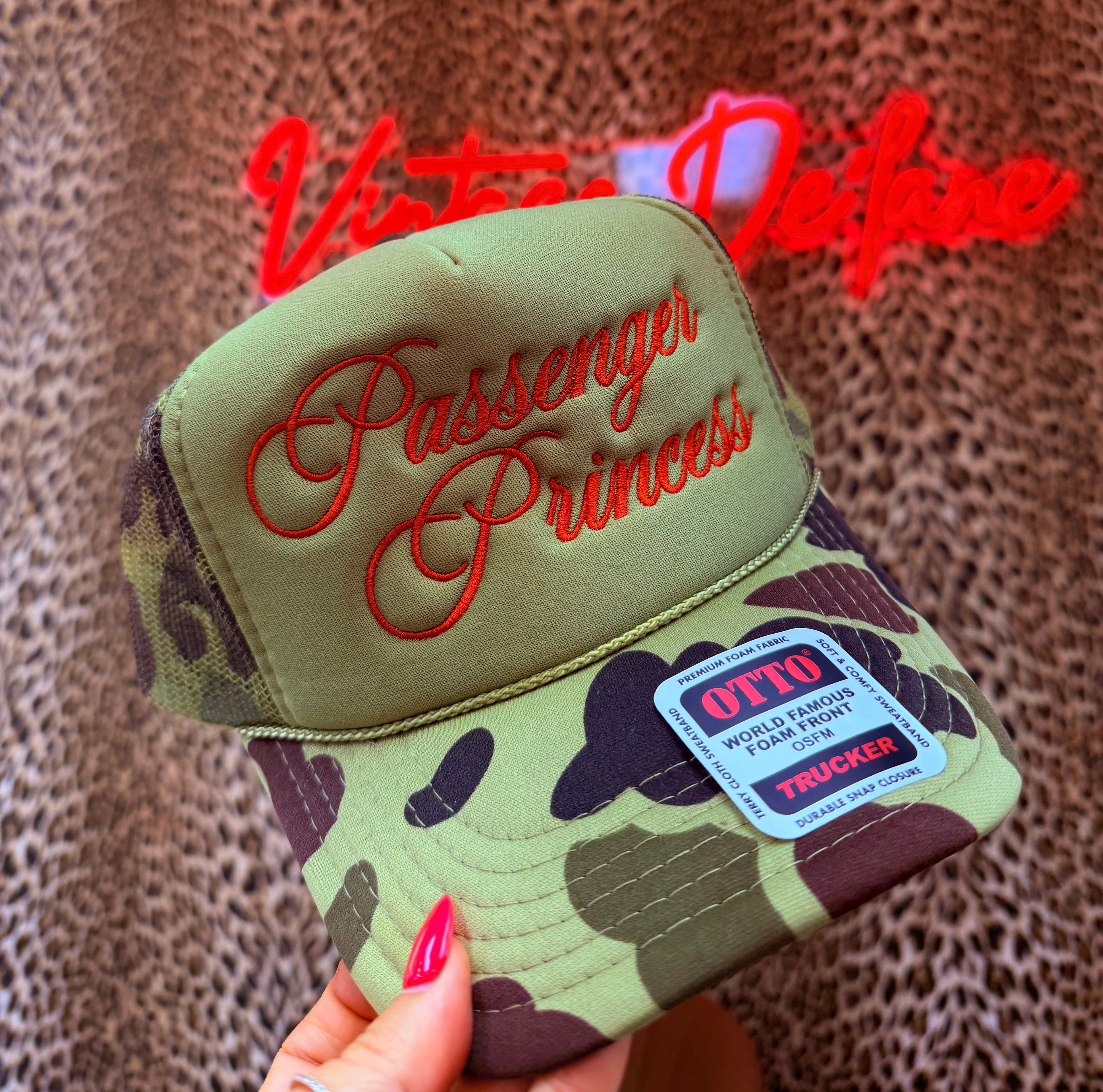 Passenger Princess Camo Hat