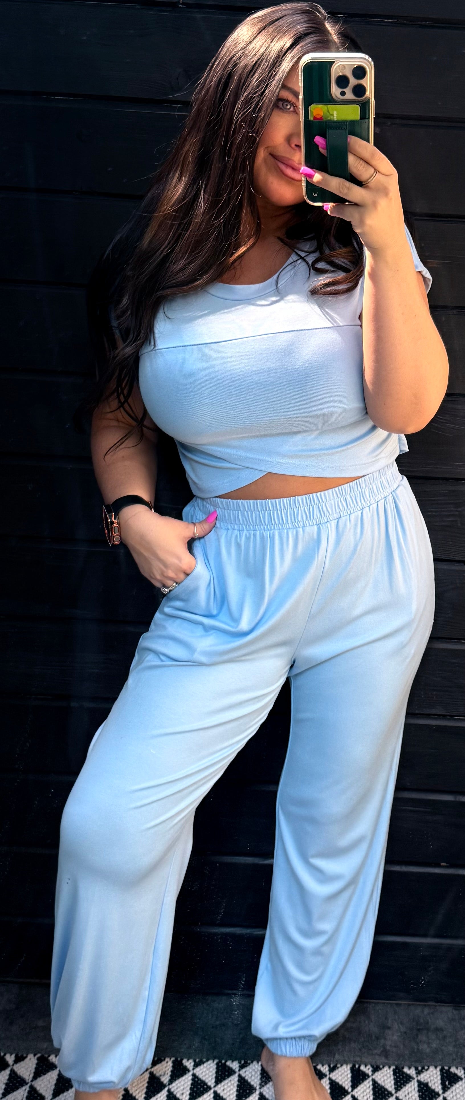 Sky Blue Butter Soft Set