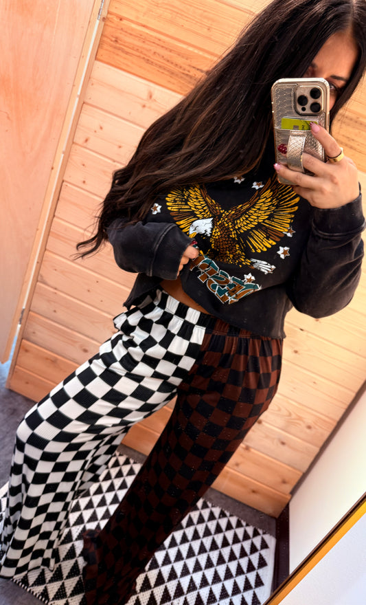 Checkered Chic Pants