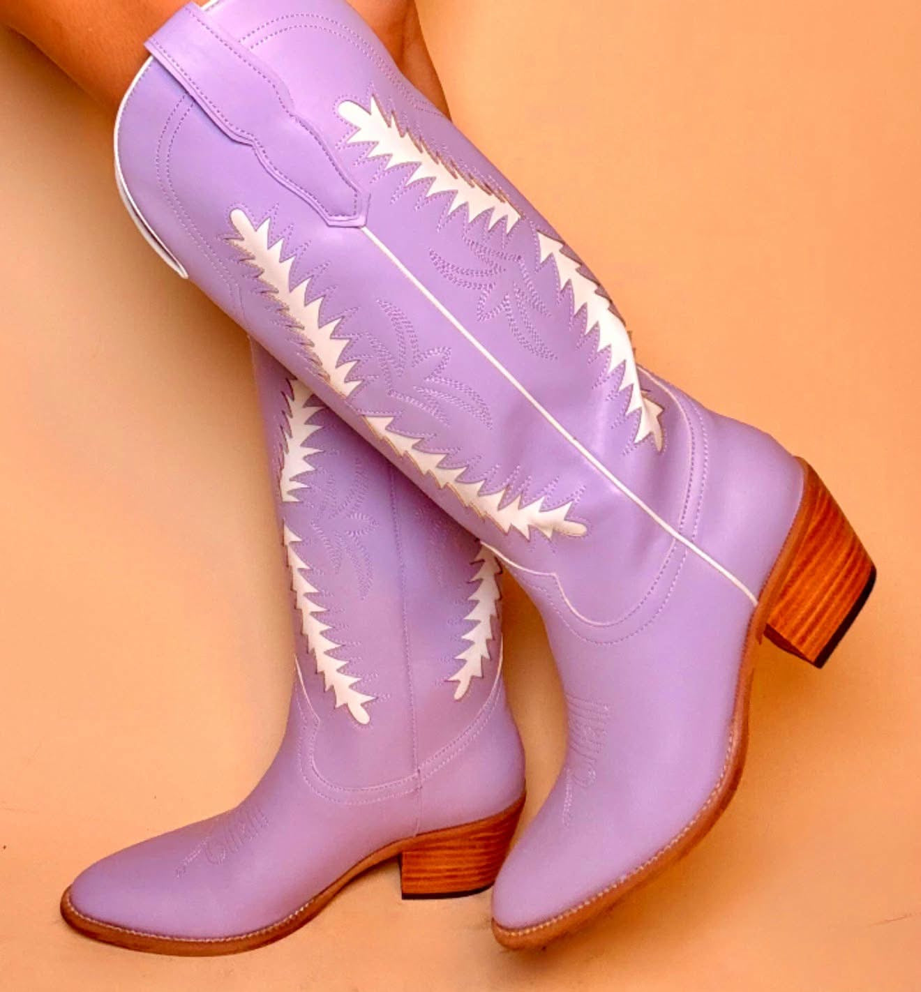 Pretty in Purple Boots