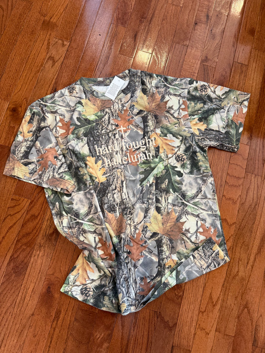 Hard Fought Hallelujah Camo Tee