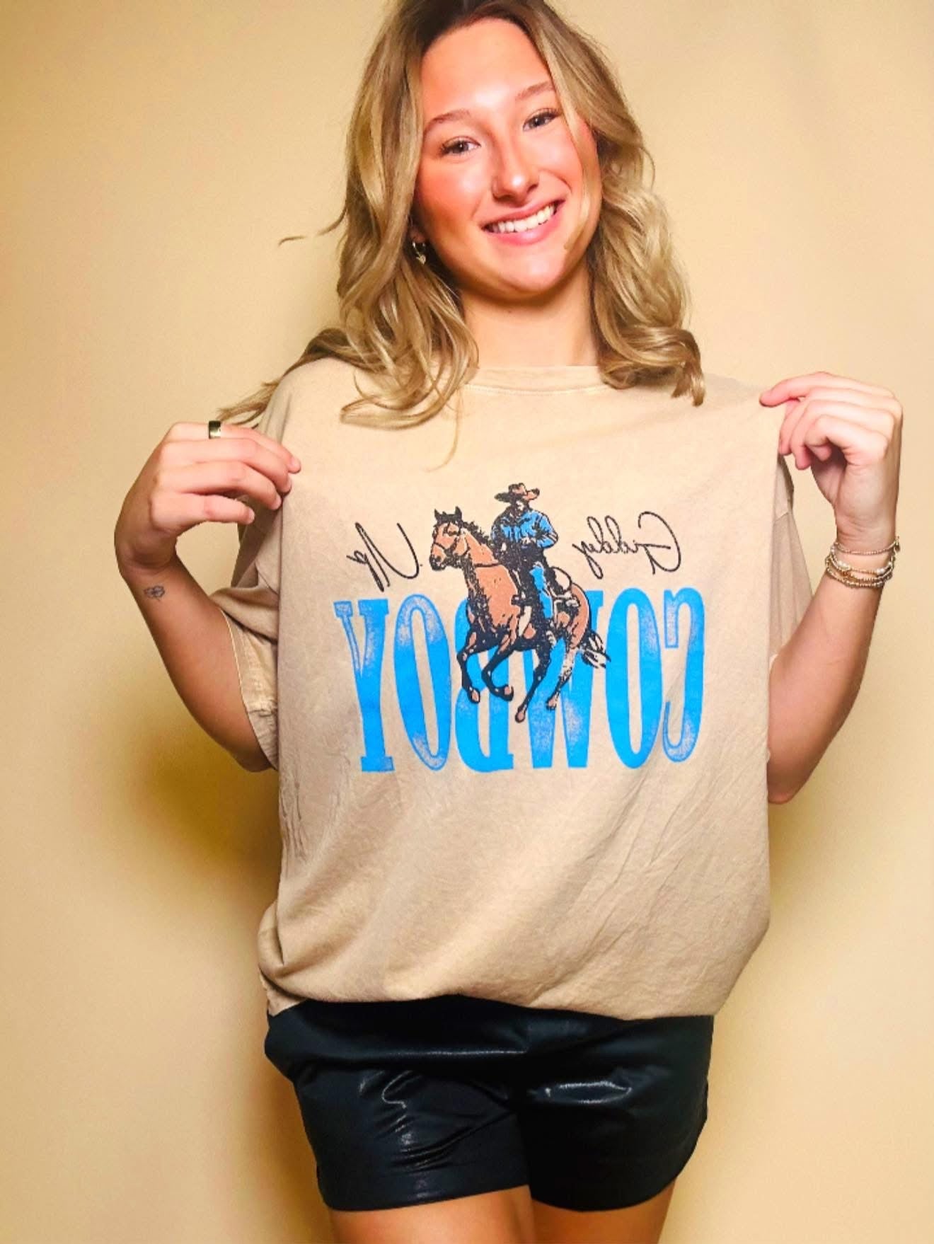 Giddy Up Cowboy Tee