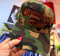 Mustache Lover Camo Cap