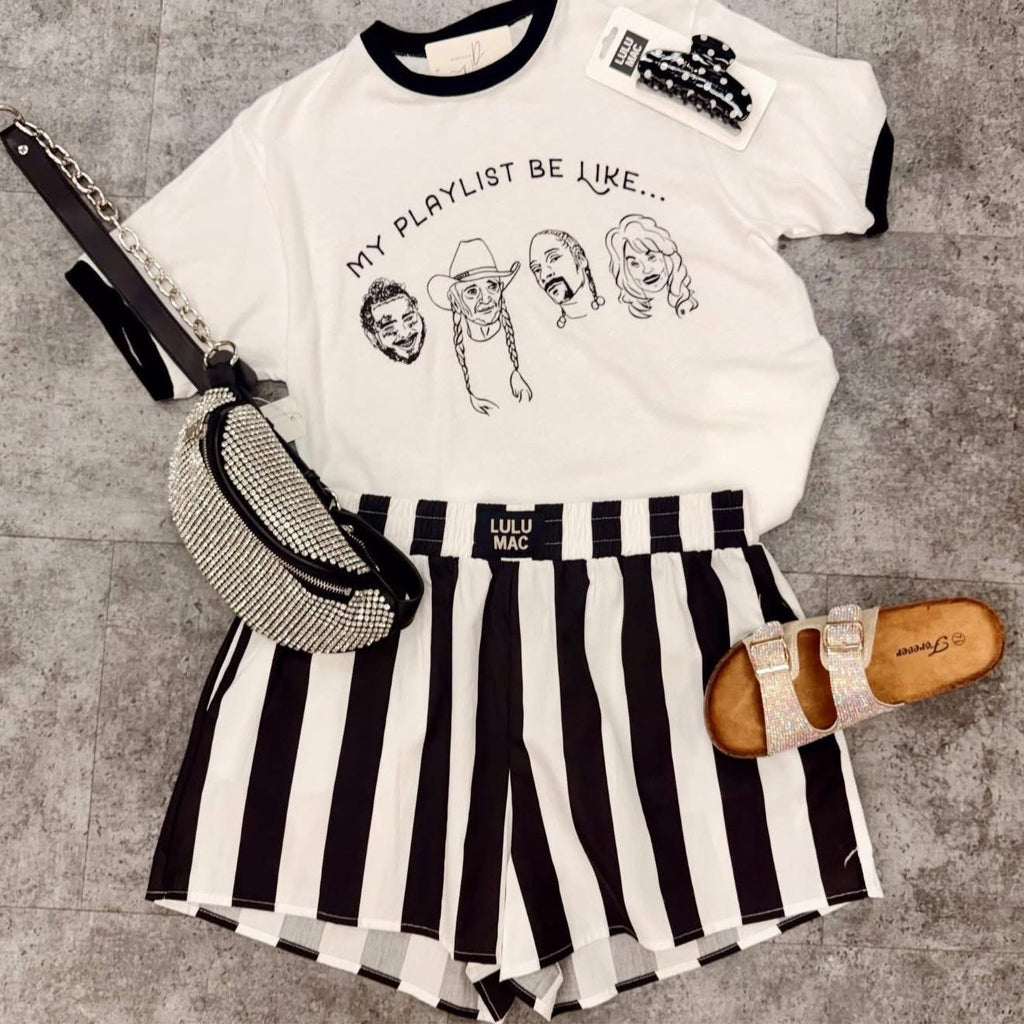 My Playlist Ringer Tee