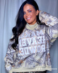 Make Heaven Camo Sweatshirt