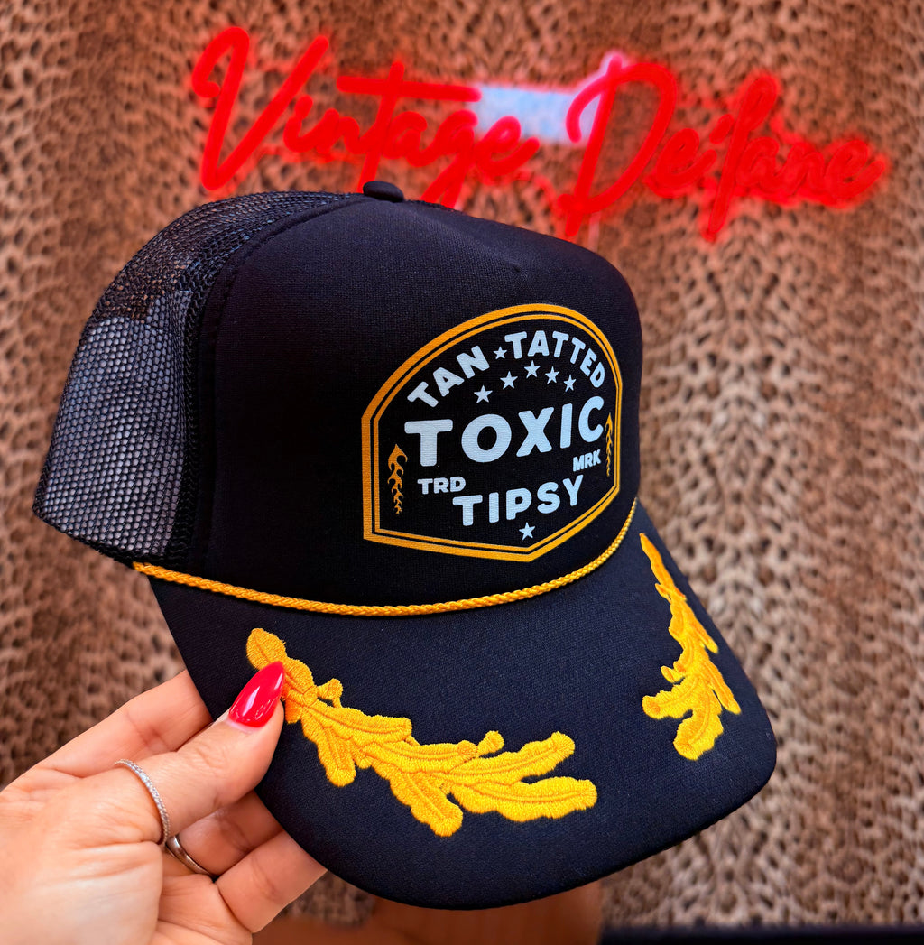 Tanned, Toxic & Tipsy Trucker Hat