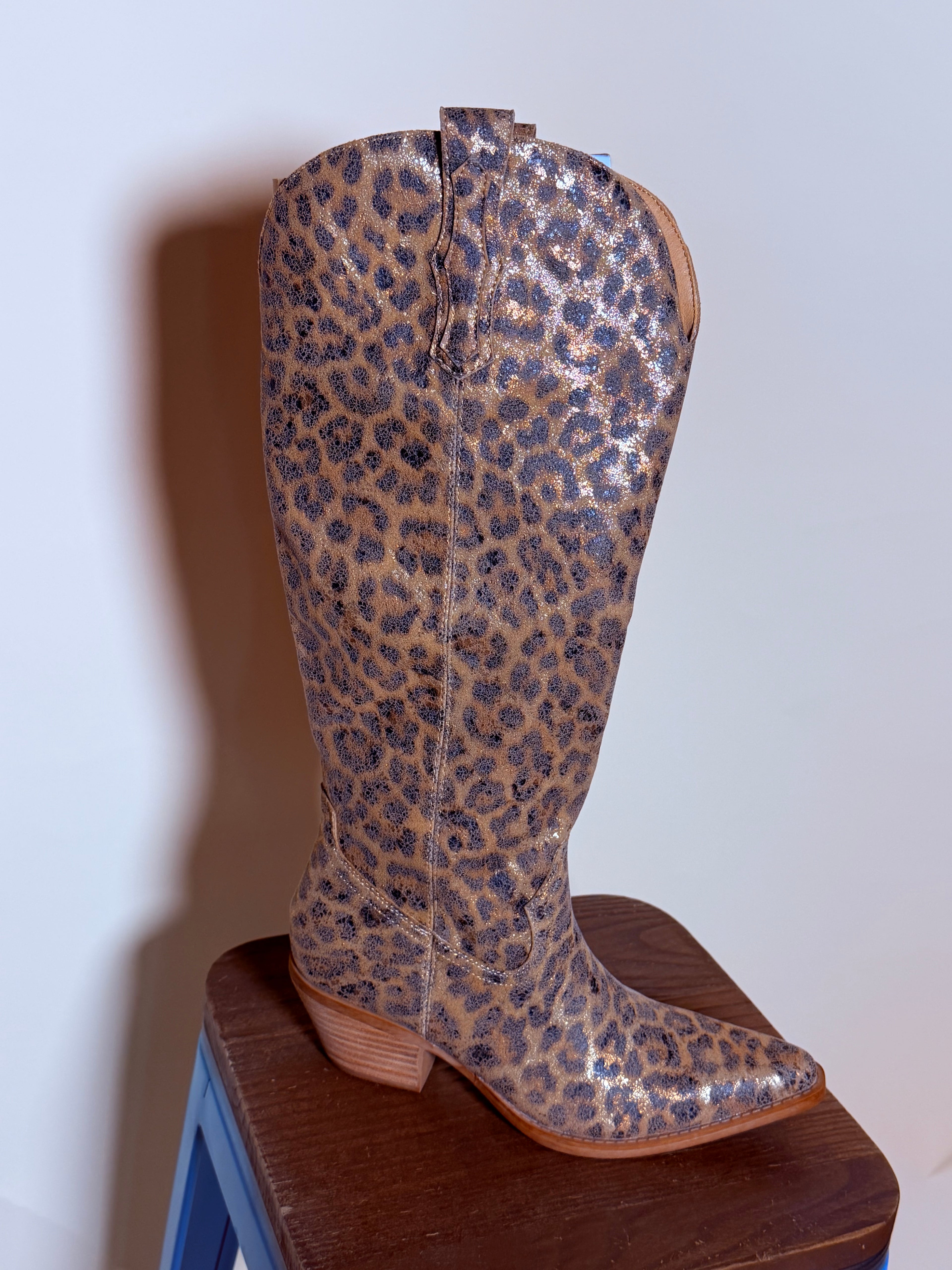 Wild Side Metallic Boots