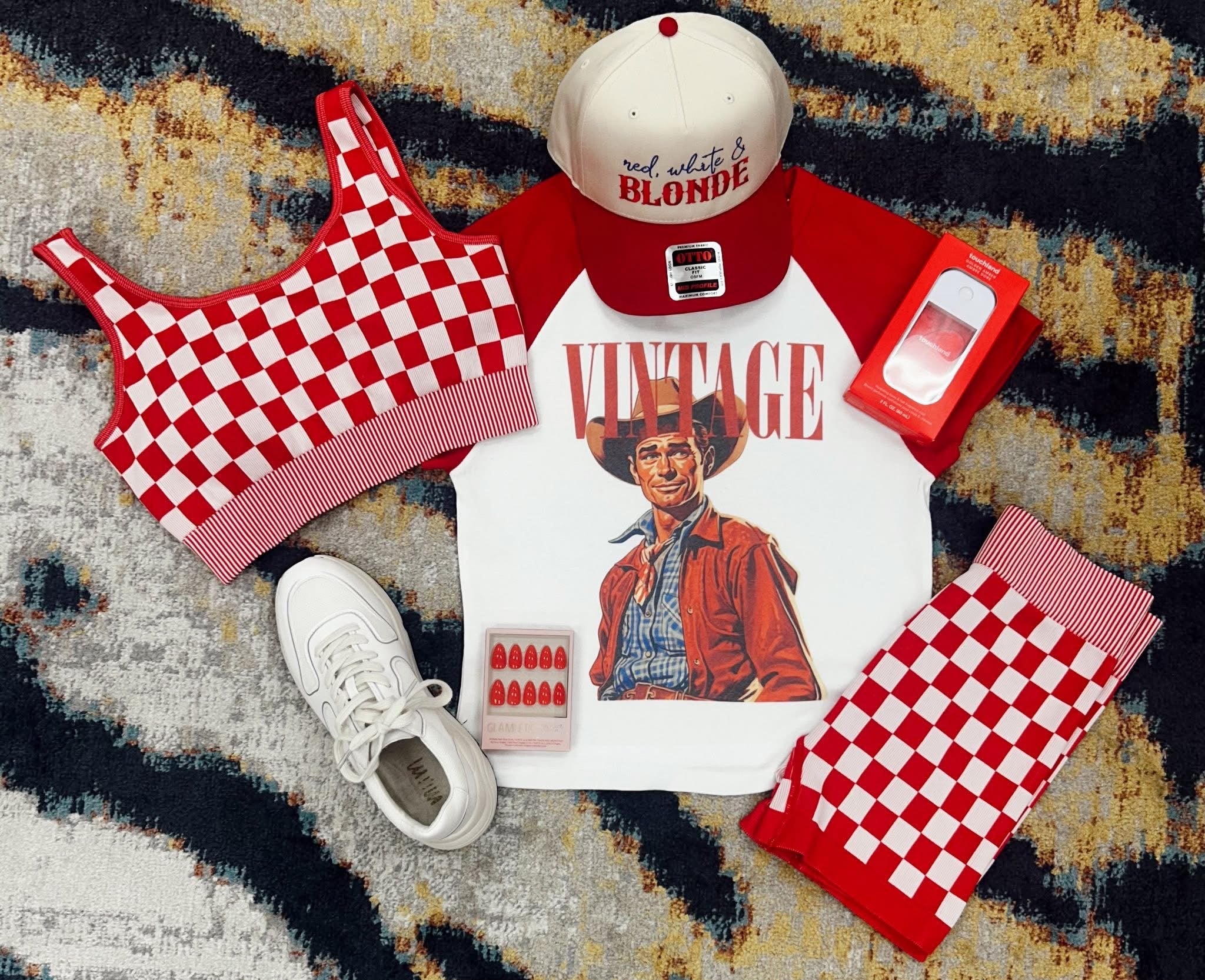 Vintage Cowboy Raglan Tee