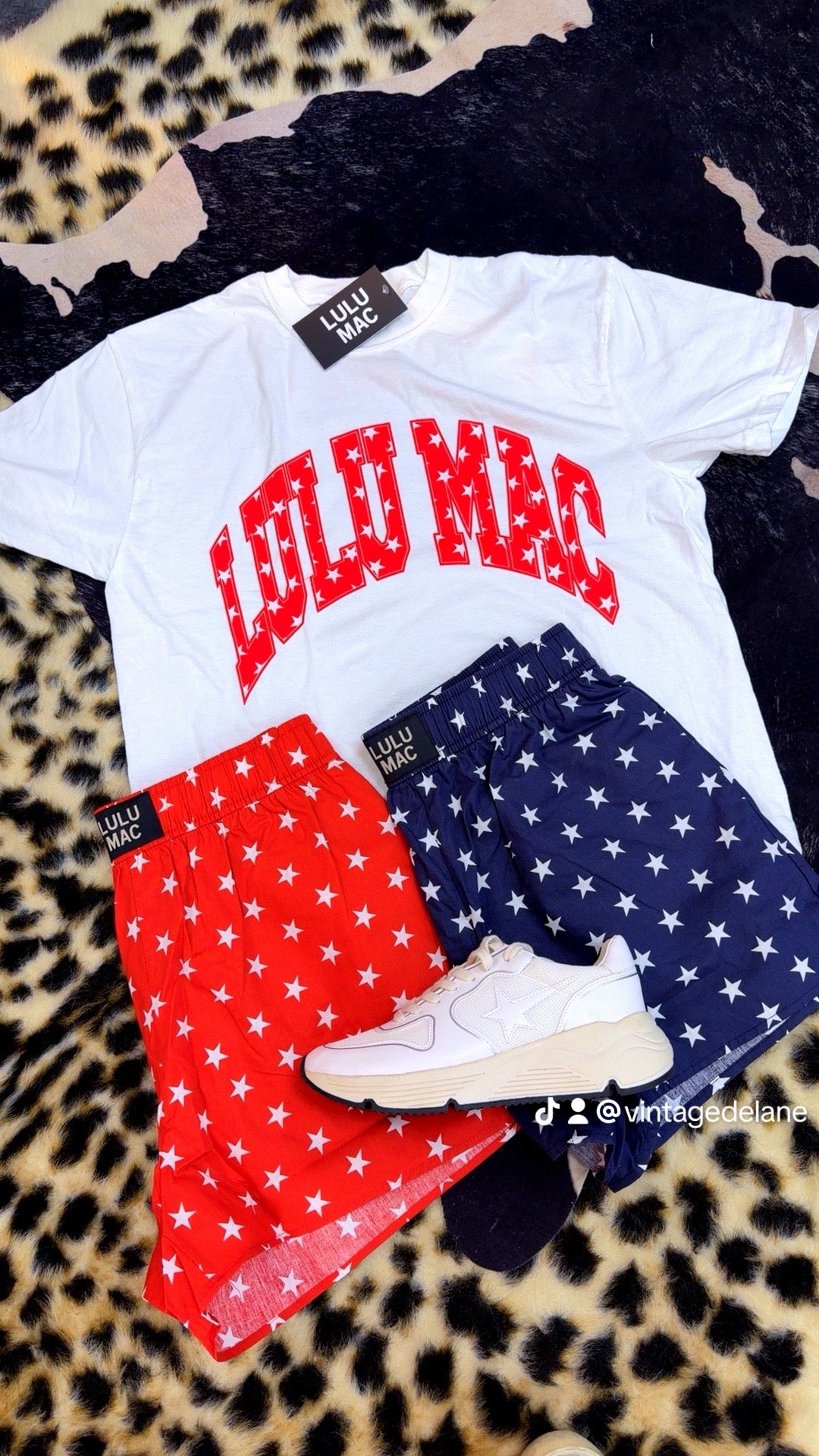 Midnight Freedom Star Shorts