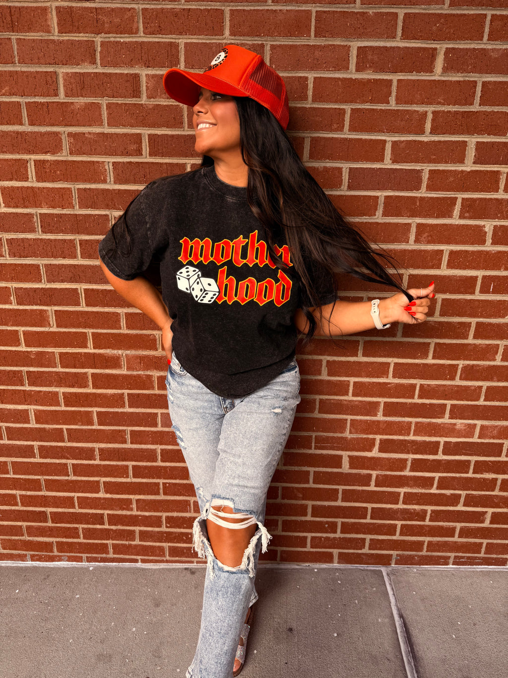 Motherhood Vintage Washed Tee