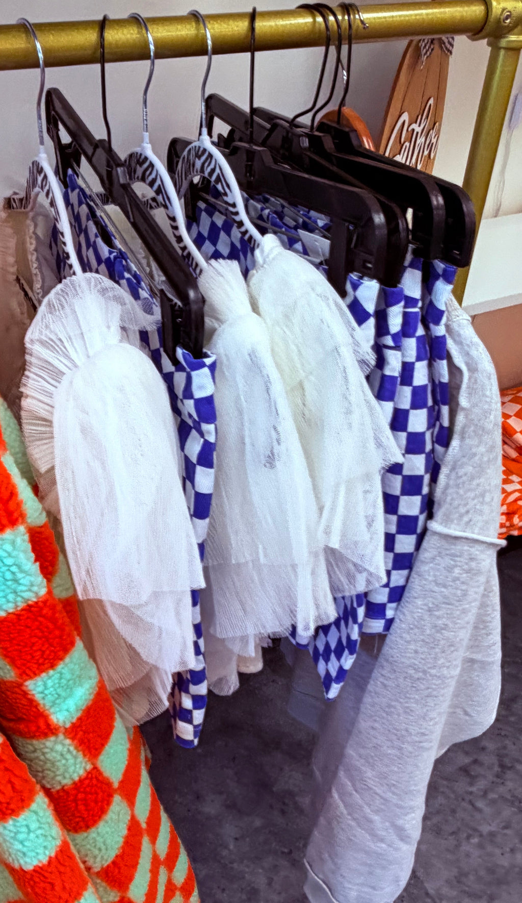 Bluegrass Checkered Skort 💙🤍