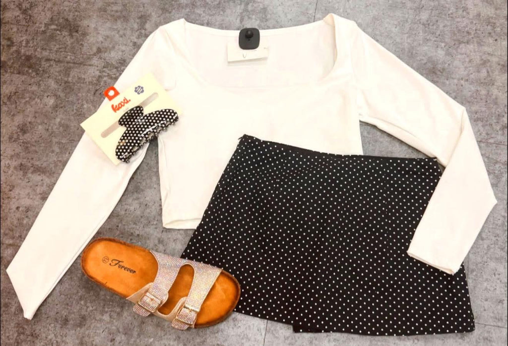 Paris After Dark Skort