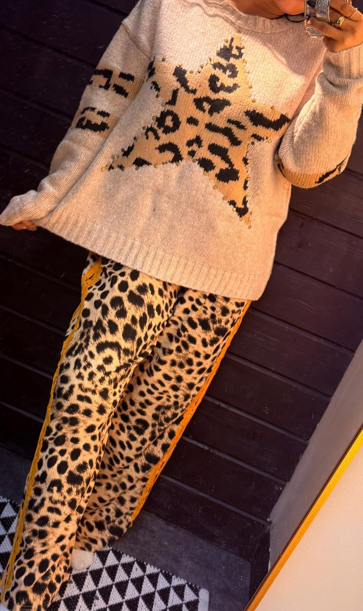 Cheetah Sweater