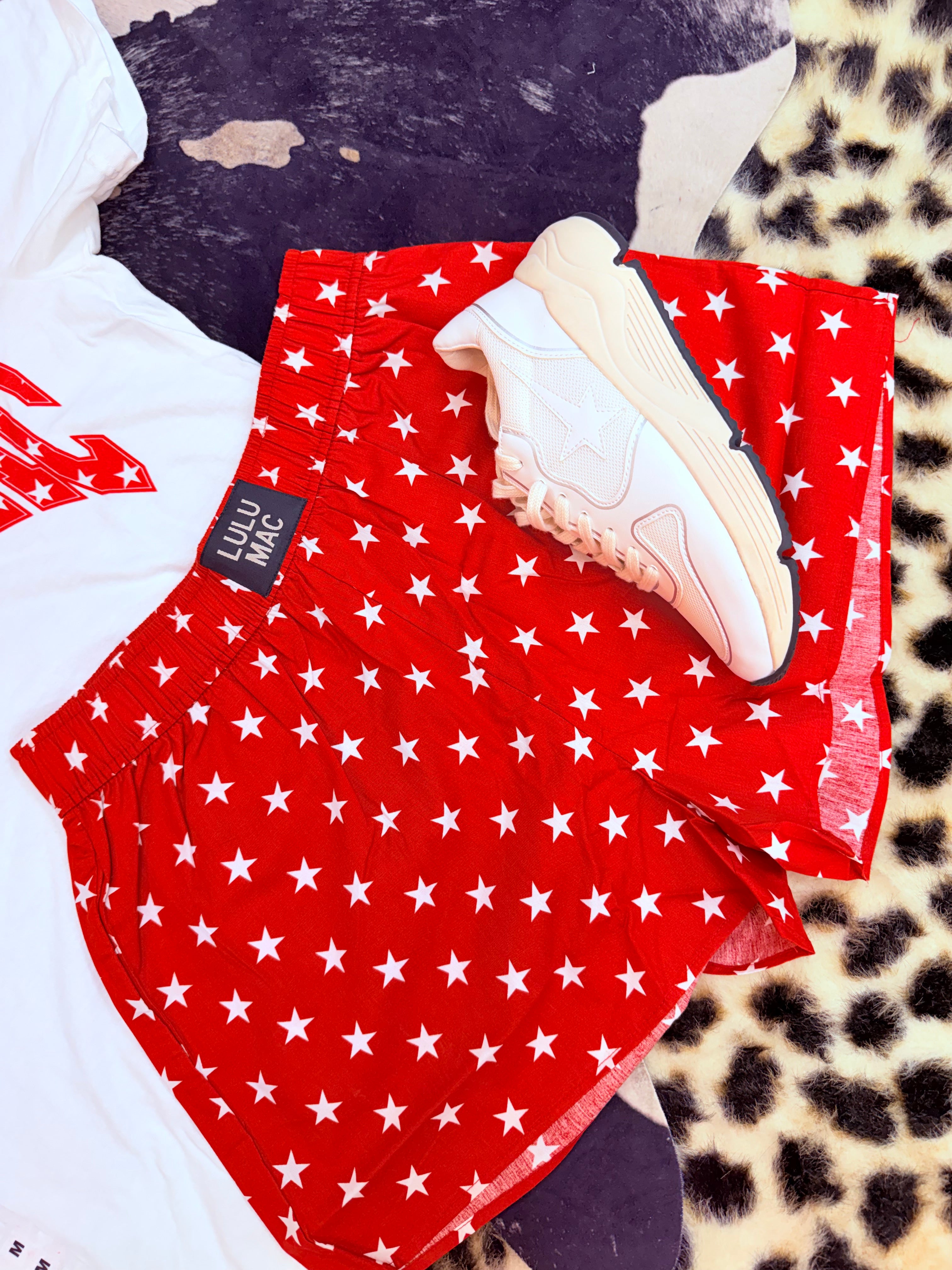 Firecracker Star Shorts