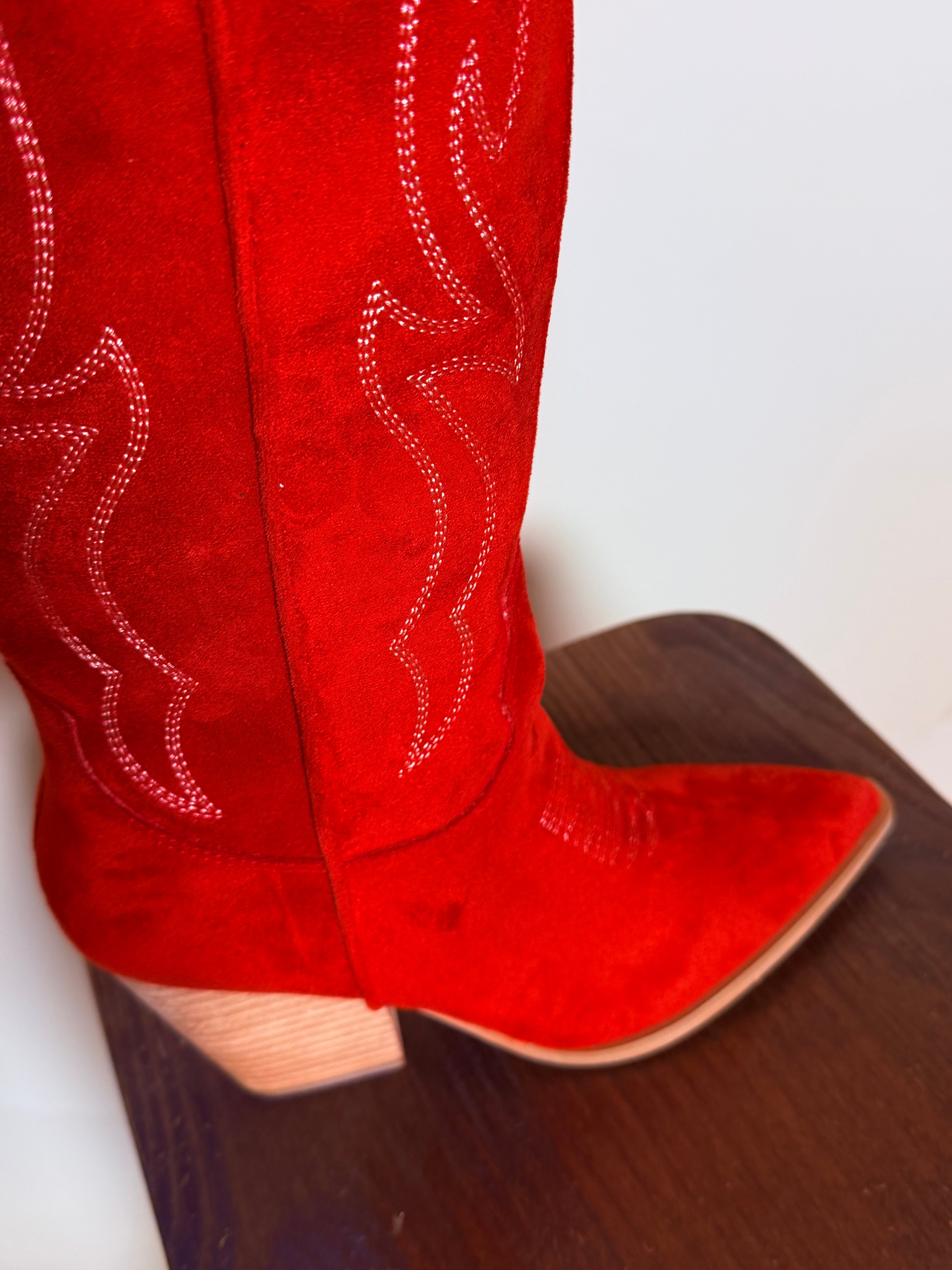 Red Hot Rodeo Boots