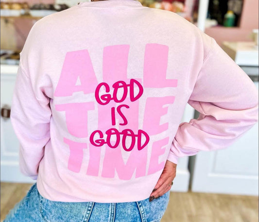 God is good crewneck