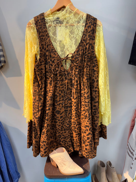 Leopard Lady Romper