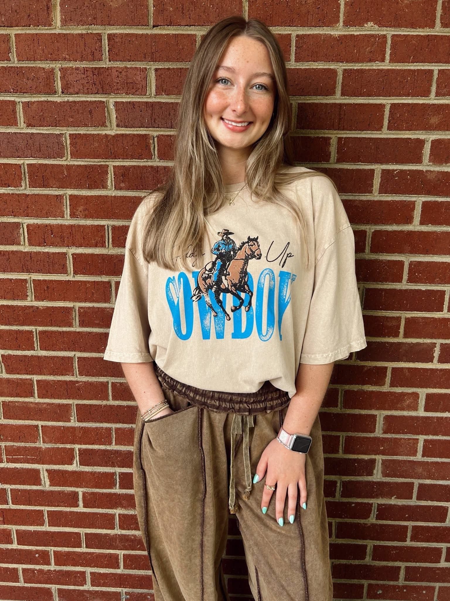 Giddy Up Cowboy Tee