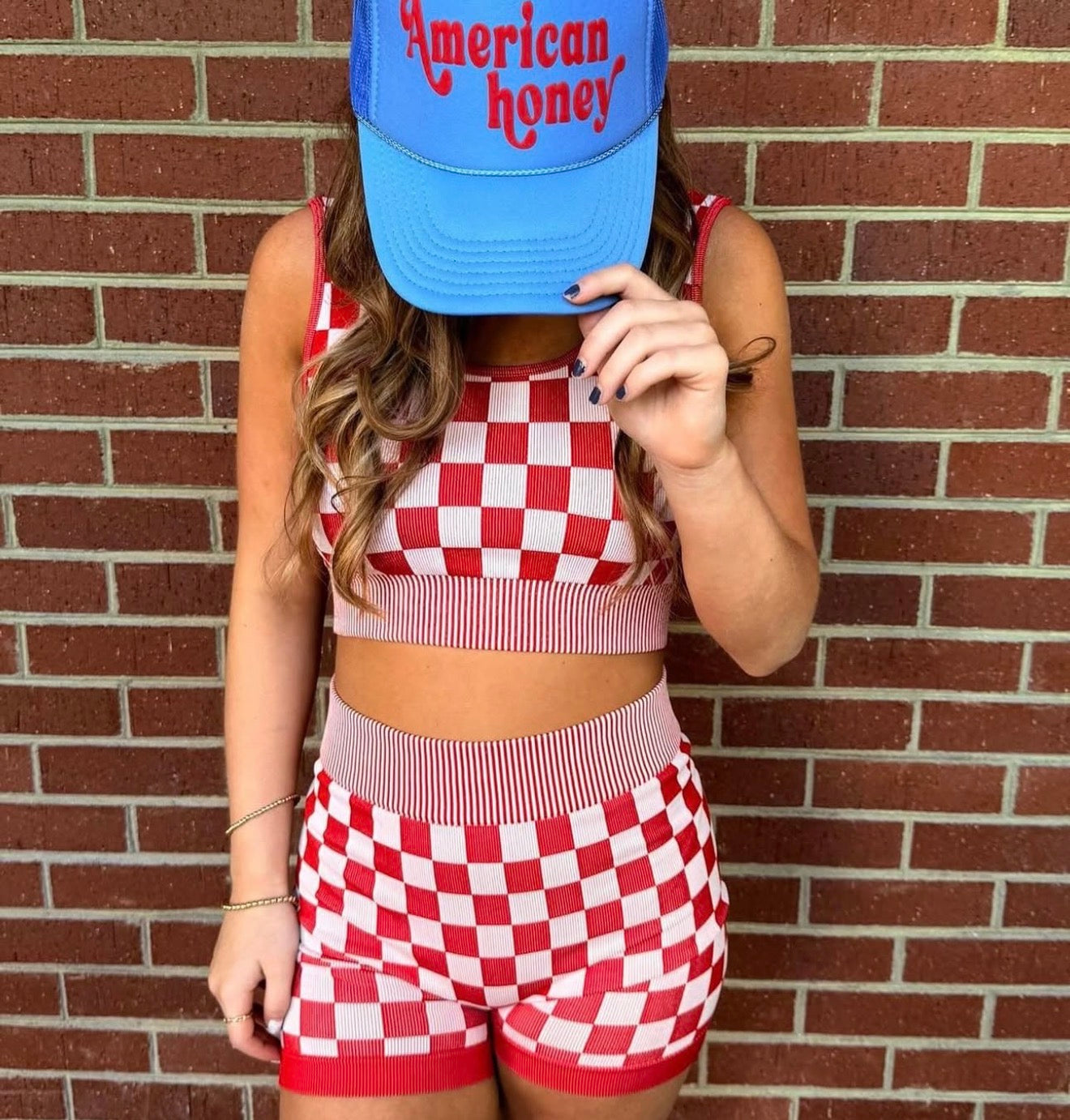 Cherry Check Race Set