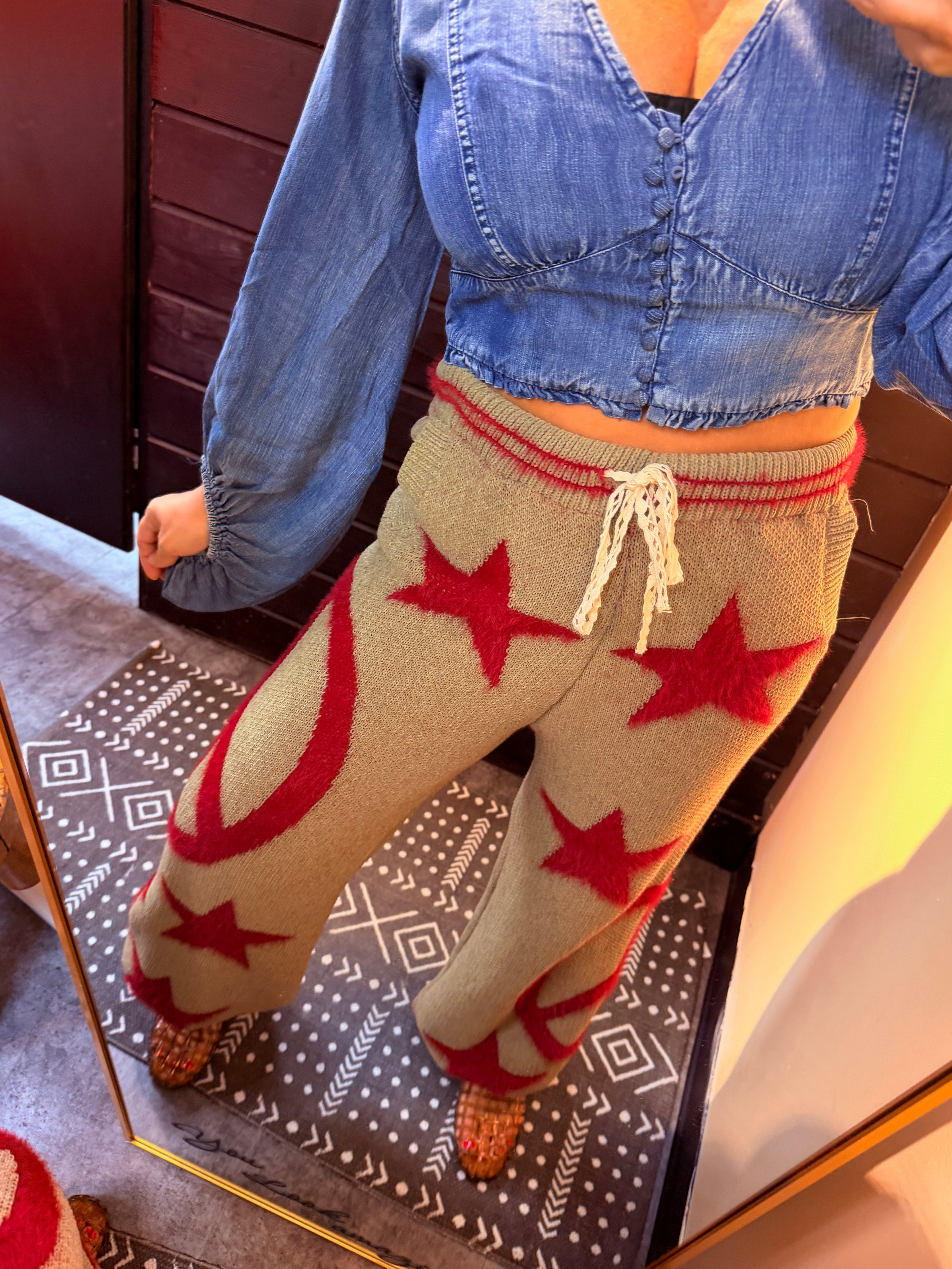 Peace Out Knit Pants