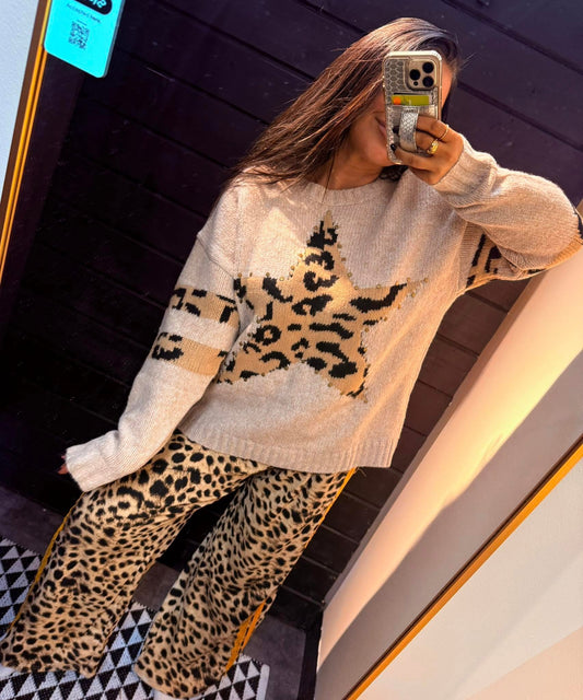 Cheetah Sweater