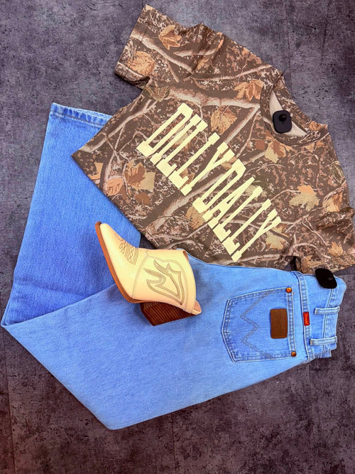 The Dilly Dally Camo Tee