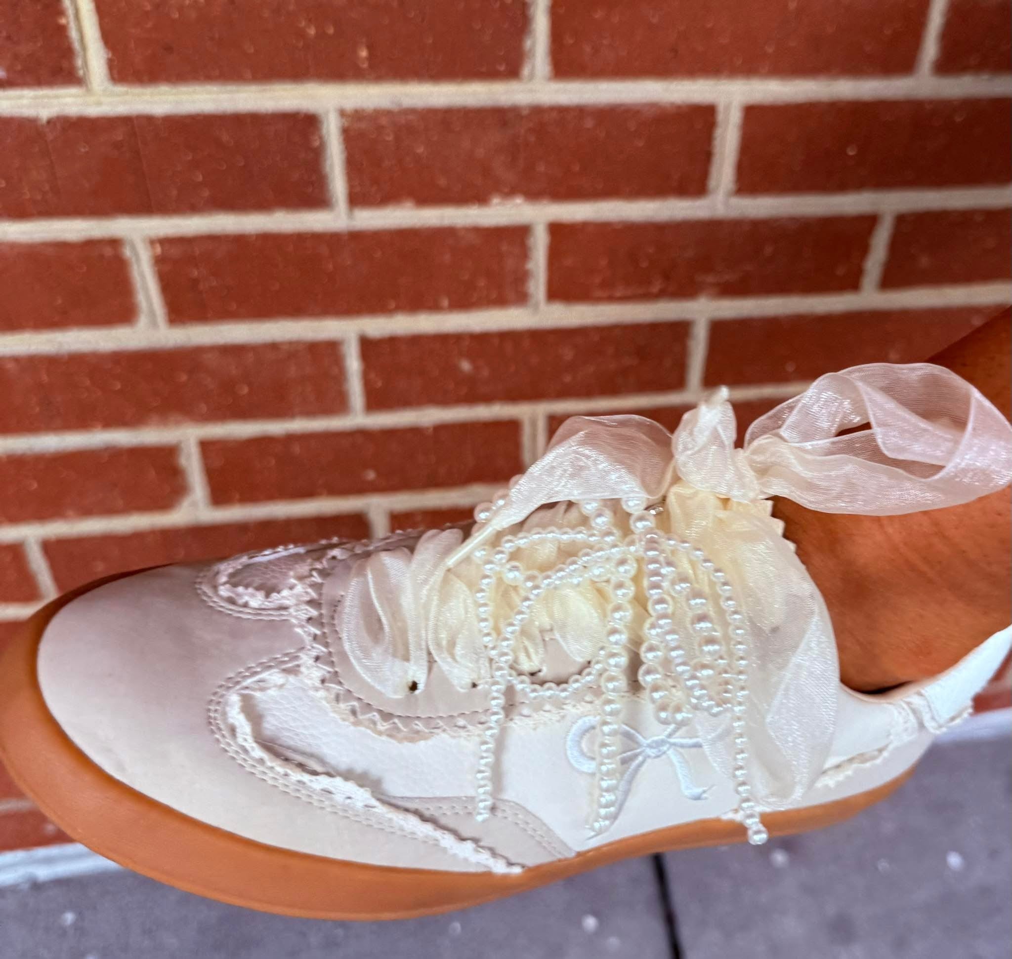Pearl & Lace Shoes