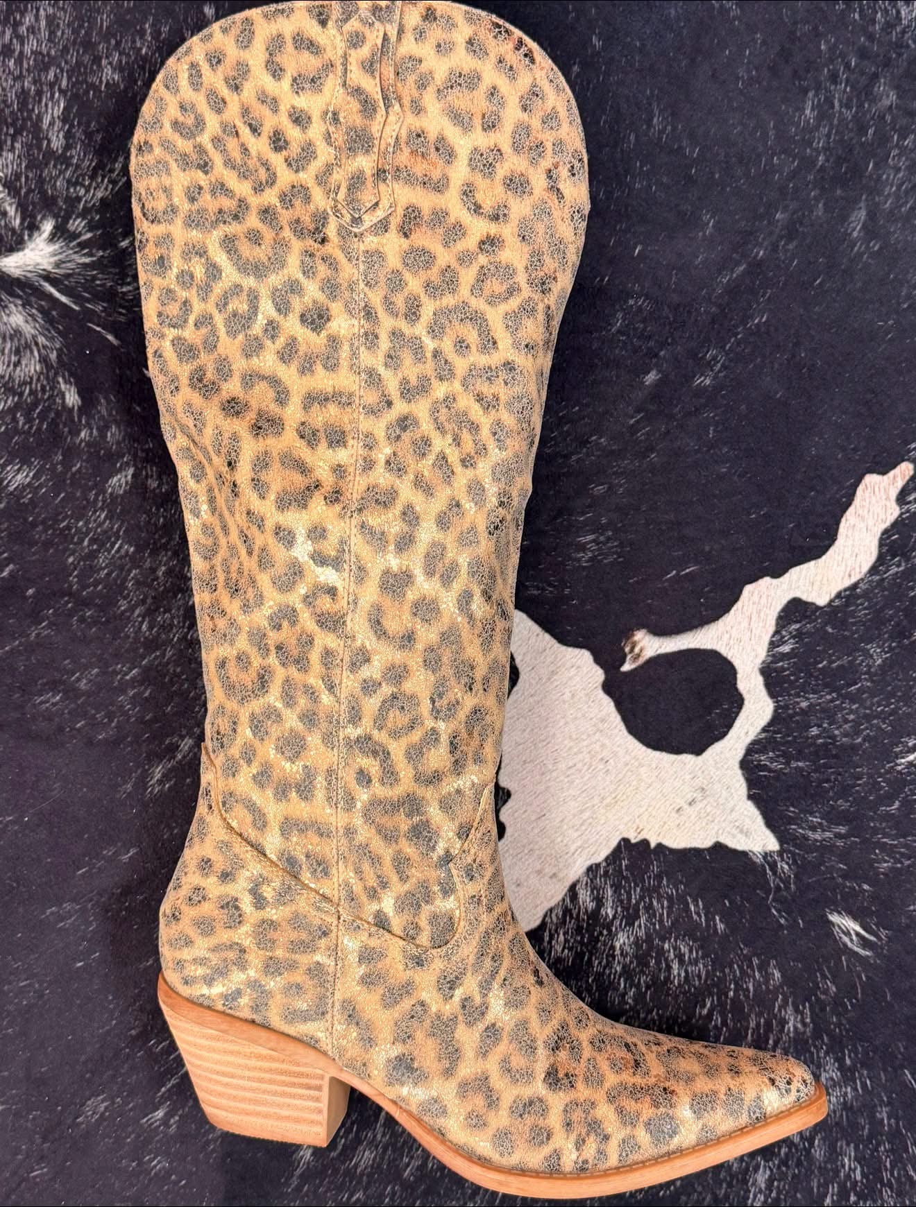 Wild Side Metallic Boots