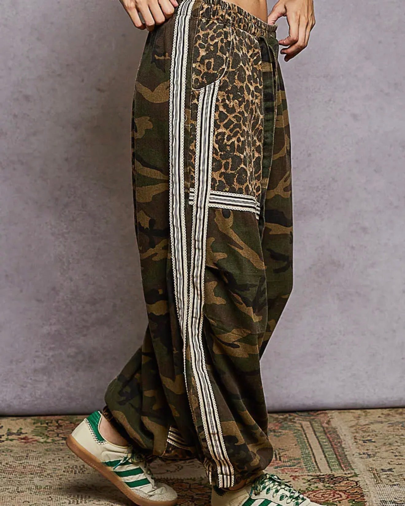 Wild Terrain Patchwork Pants