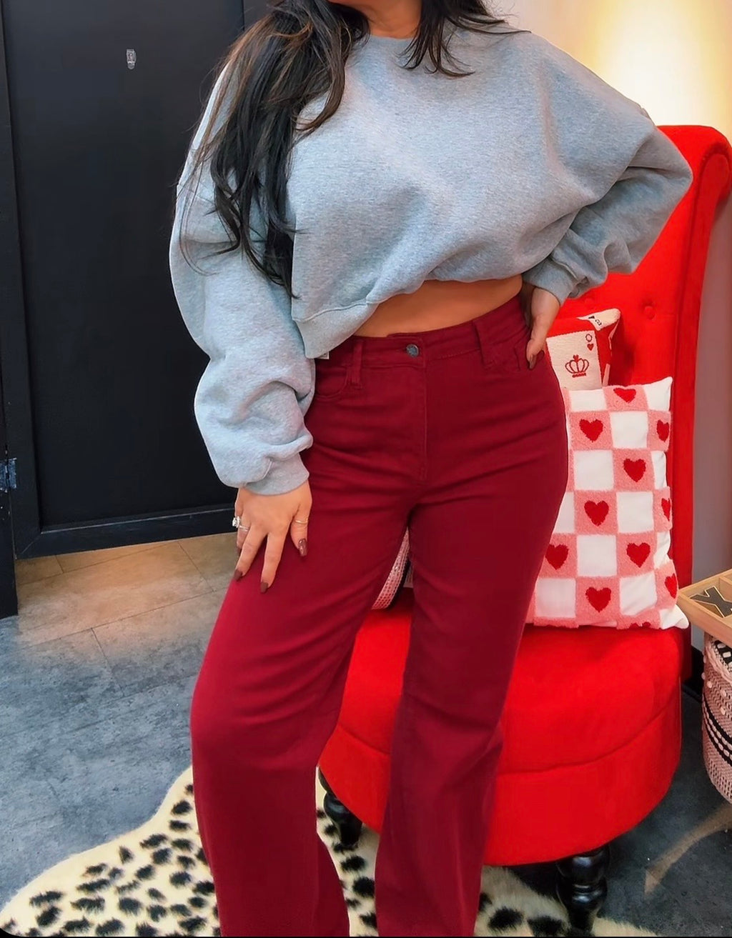 Crimson Sweetheart Judy Blue Jeans