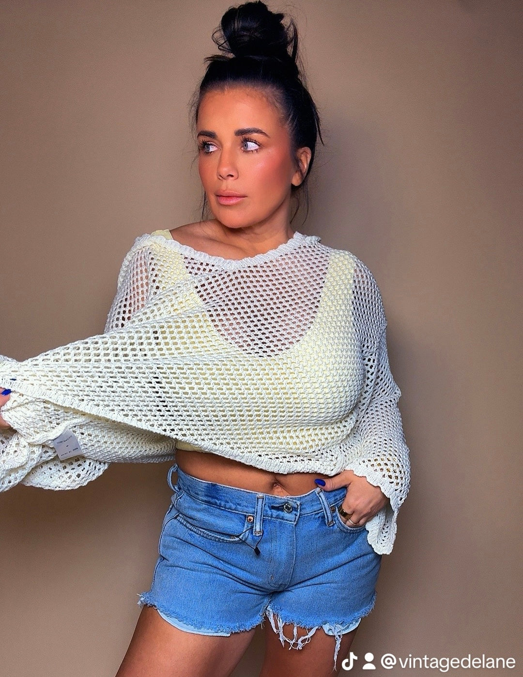 Lemon Glow Seamless Tank