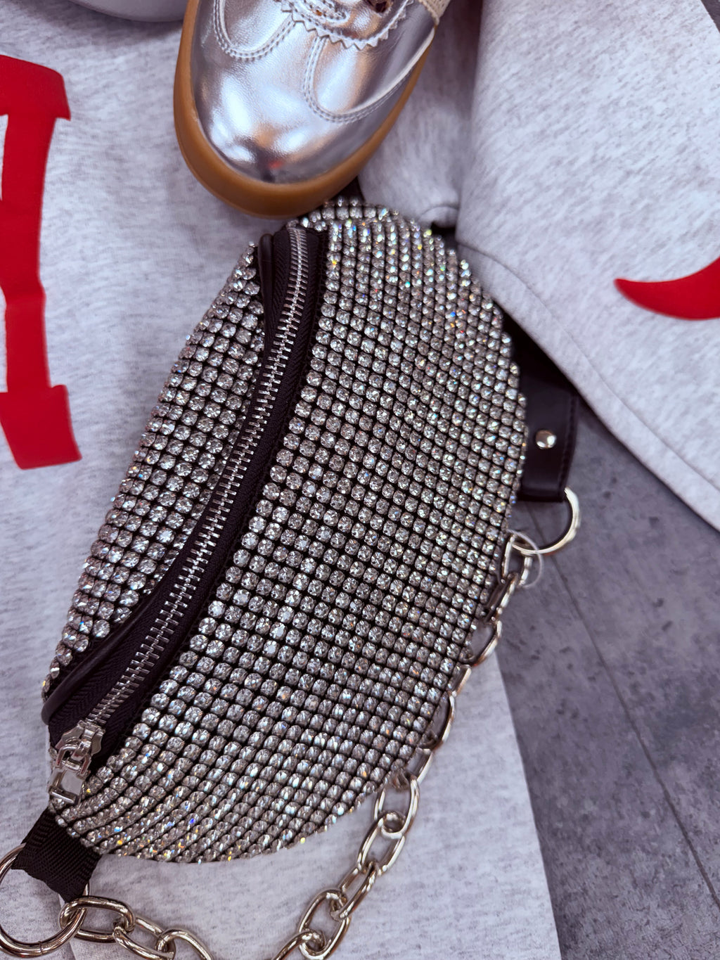 Rhinestone Bum Bag