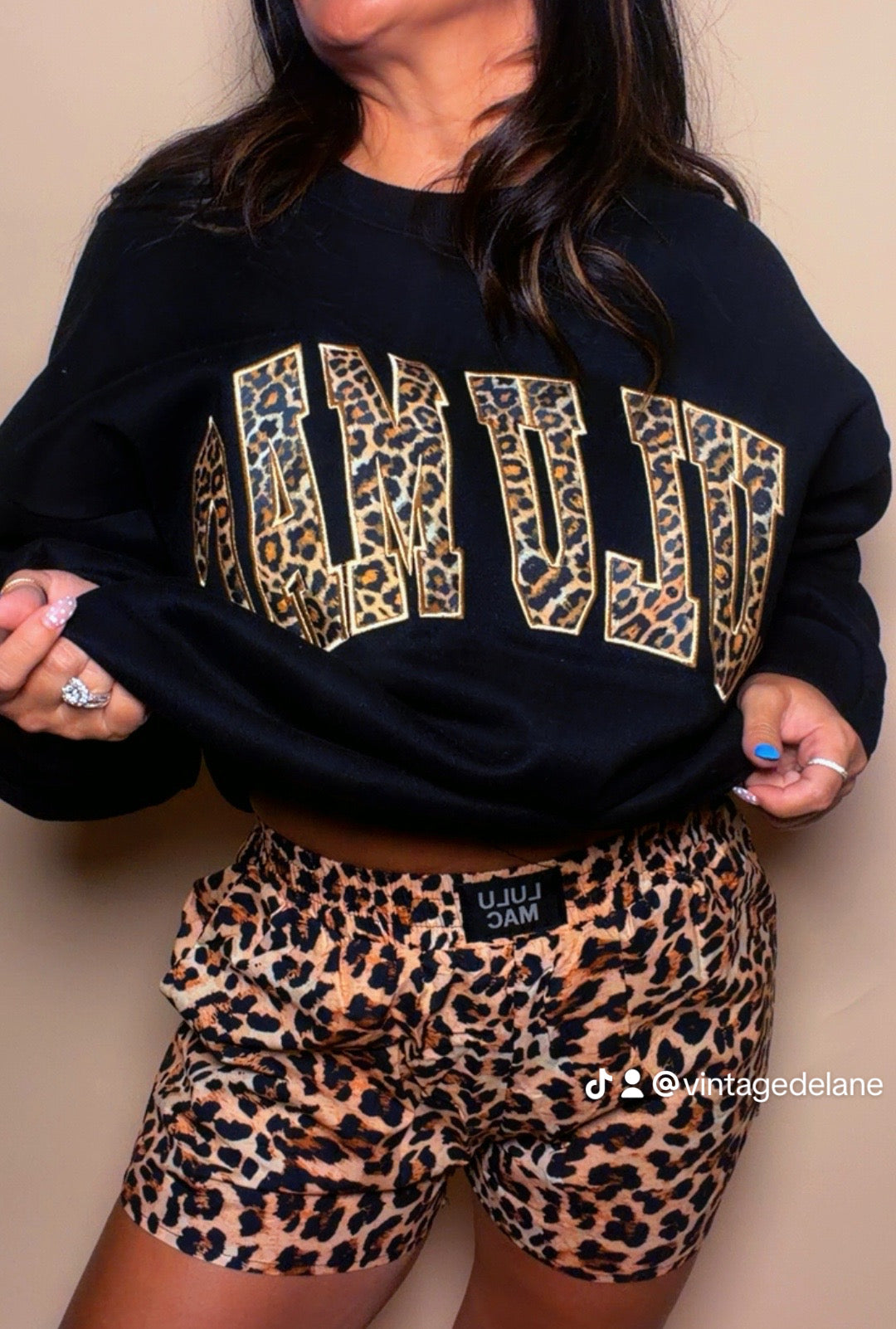 Lulu Cheetah Shorts